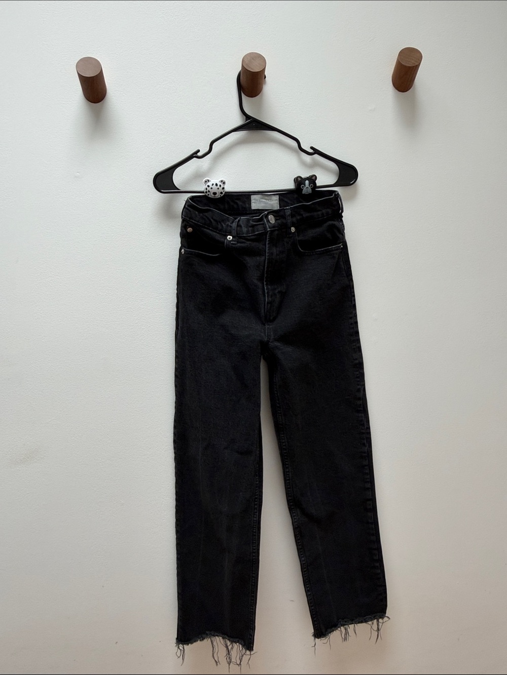 Everlane Black Straight-Leg Women's Jeans